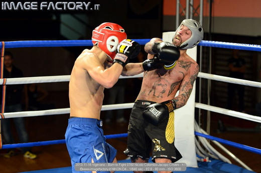2013-11-16 Vigevano - Born to Fight 0780 Nicolo Colombo-Jacopo Cristini - K1